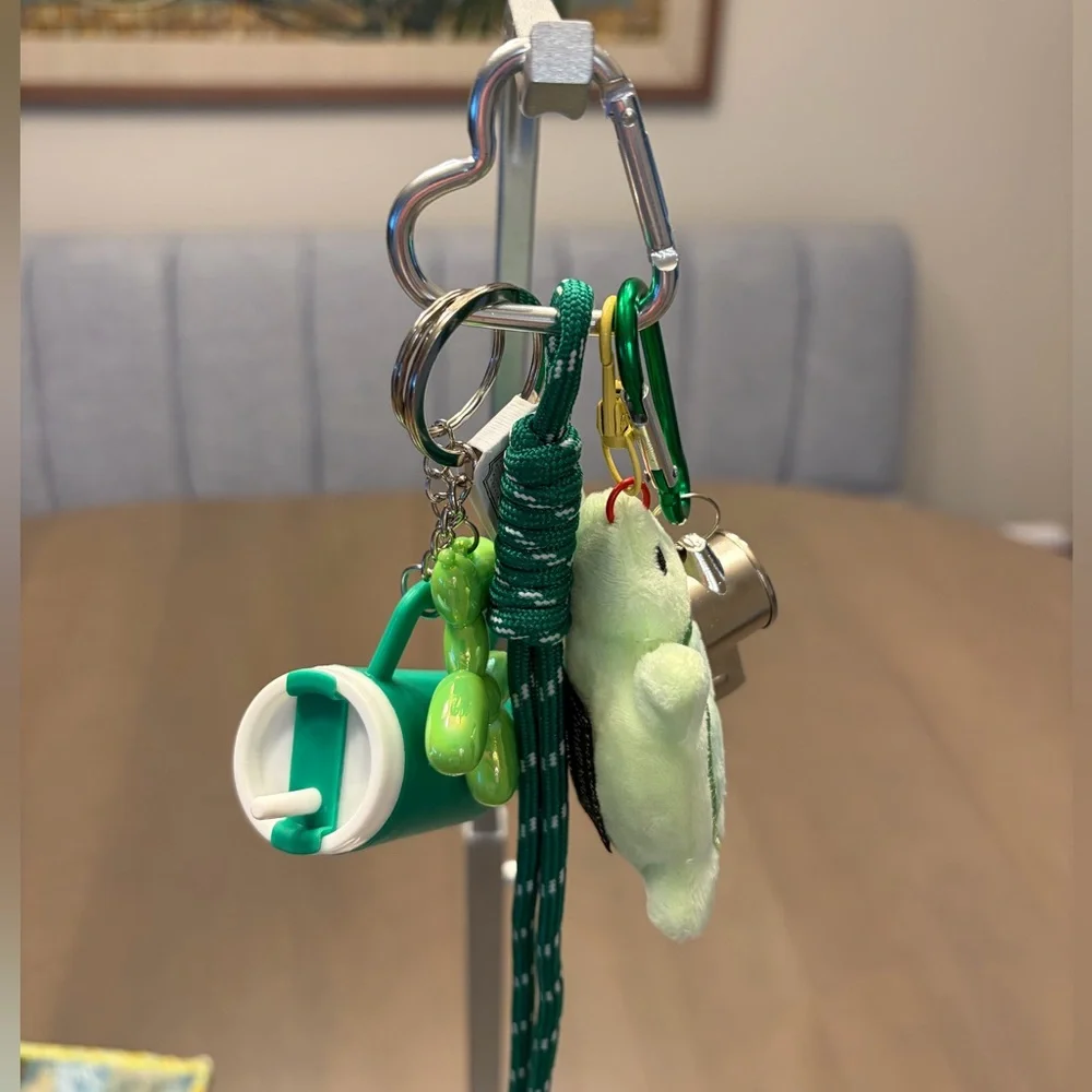 Green Junk Charm Bag Charm NWOT